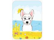 Westie Summer Beach Mouse Pad Hot Pad or Trivet BB2094MP