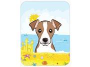 Jack Russell Terrier Summer Beach Mouse Pad Hot Pad or Trivet BB2128MP