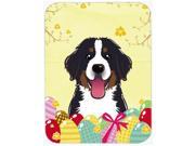 Bernese Mountain Dog Easter Egg Hunt Glass Cutting Board Large BB1919LCB