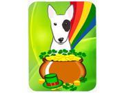 Bull Terrier St. Patrick s Day Mouse Pad Hot Pad or Trivet BB1953MP