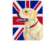 Labrador with English Union Jack British Flag Mouse Pad Hot Pad or Trivet LH9490MP