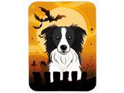 Halloween Border Collie Mouse Pad Hot Pad or Trivet BB1799MP