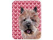 Norwich Terrier Hearts and Love Mouse Pad Hot Pad or Trivet SC9710MP