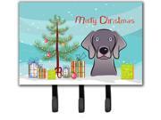 Christmas Tree and Weimaraner Leash or Key Holder BB1603TH68
