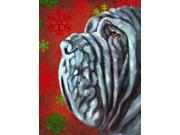 Carolines Treasures LH9575GF Neapolitan Mastiff Red Snowflakes Holiday Christmas Flag Garden Size Carolines Treasures LH9575GF Neapolitan Mastiff Red Snowflakes Holiday Christmas Flag Garden Size