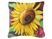 Sunflowers Canvas Fabric Decorative Pillow JMK1268PW1818