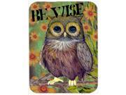 Be Wise Owl Glass Cutting Board Large PJC1029LCB