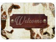 Welcome cow Mouse Pad Hot Pad or Trivet SB3065MP