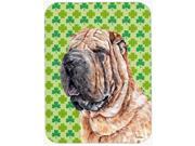 Shar Pei Lucky Shamrock St. Patrick s Day Mouse Pad Hot Pad or Trivet SC9719MP