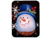 Top Hat Greetings Snowman Glass Cutting Board Large PJC1023LCB