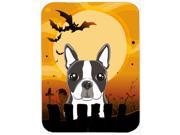 Halloween Boston Terrier Mouse Pad Hot Pad or Trivet BB1761MP