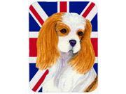 Cavalier Spaniel with English Union Jack British Flag Mouse Pad Hot Pad or Trivet SS4969MP