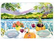 Afternoon of Grape Delights Wine Kitchen or Bath Mat 24x36 6139JCMT
