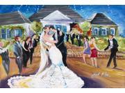 Our Wedding Day Fabric Placemat JMK1127PLMT