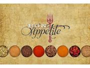 Bon Appetite and Spices Fabric Placemat SB3089PLMT