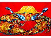 Crab Fat and Sassy Fabric Placemat MW1115PLMT