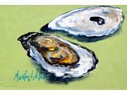 Oysters Two Shells Fabric Placemat MW1102PLMT