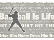 Baseball is Life Fabric Placemat SB3078PLMT