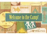 Welcome to the Camp Fabric Placemat SB3080PLMT