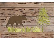 Welcome to the Cabin Fabric Placemat SB3081PLMT