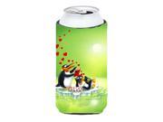 My Love Song Penguins Tall Boy beverage Insulator Hugger APH0246TBC