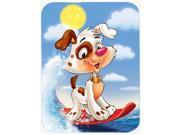 Dog Water Skiing Mouse Pad Hot Pad or Trivet APH7227MP