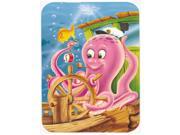 Captain Octopus Mouse Pad Hot Pad or Trivet APH0472MP