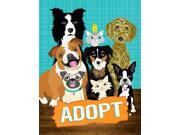 Adopt Pets Adoption Flag Garden Size VHA3007GF