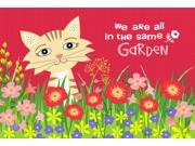 Garden Cat Fabric Placemat VHA3009PLMT