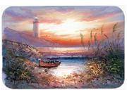 Lighthouse Scene with Boat Kitchen or Bath Mat 20x30 APH4130CMT
