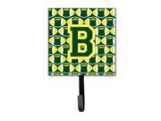 Letter B Football Green and Yellow Leash or Key Holder CJ1075 BSH4