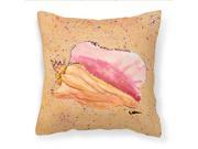 Shells Decorative Canvas Fabric Pillow