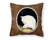 French Bulldog Decorative Canvas Fabric Pillow