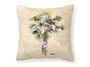 Tree Palm Tree Decorative Canvas Fabric Pillow