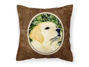 Labrador Decorative Canvas Fabric Pillow