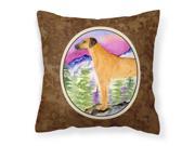 Rhodesian Ridgeback Decorative Canvas Fabric Pillow