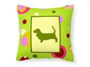 Beagle Decorative Canvas Fabric Pillow