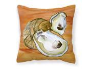 Oyster Fabric Decorative Pillow 8142PW1414