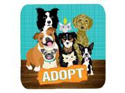 Set of 4 Set of 4 Adopt Pets Adoption Foam Coasterss VHA3007FC