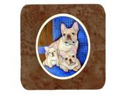 Set of 4 French Bulldog Momma s Love Foam Coasters 7055FC
