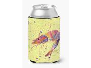 Shrimp on yellow Can or Bottle Beverage Insulator Hugger