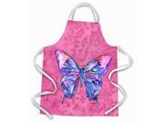Butterfly on Pink Apron