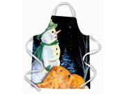 Snowman with Lakeland Terrier Apron