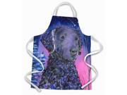 Starry Night Curly Coated Retriever Apron