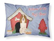 Dog House Collection Russian Spaniel Fabric Standard Pillowcase BB2785PILLOWCASE