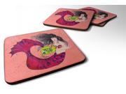 Set of 4 Mermaid Foam Coasters