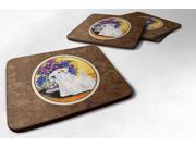 Set of 4 Sealyham Terrier Foam Coasters