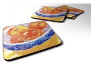Set of 4 Bowl of Apples Foam Coasters