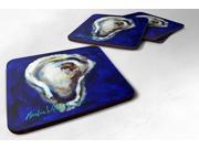 Set of 4 Oyster One Shell Foam Coasters
