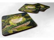 Set of 4 Frog Foam Coasters